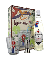Legendario Aejo Blanco Cocktail Geschenkset 40%vol, 70cl (Rum)